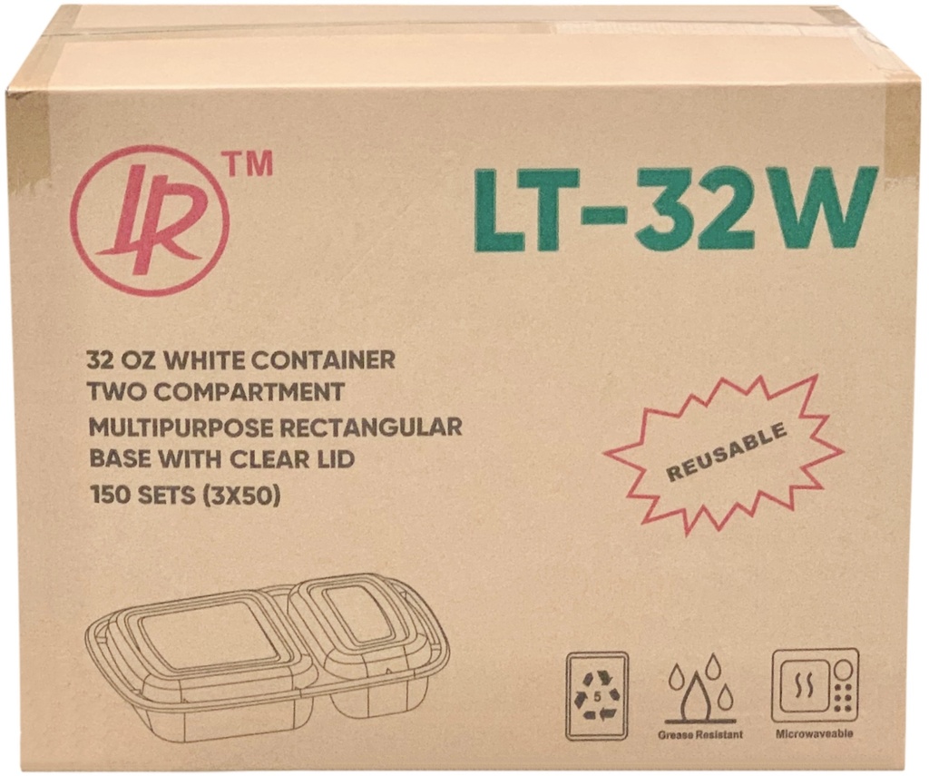 LT-32W, 2 Compartment Combo (150SET) LR