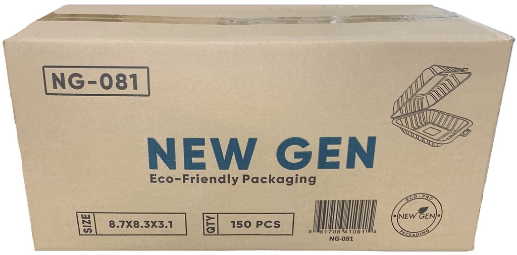 NG-081, Square Containers (150 PC) New Gen
