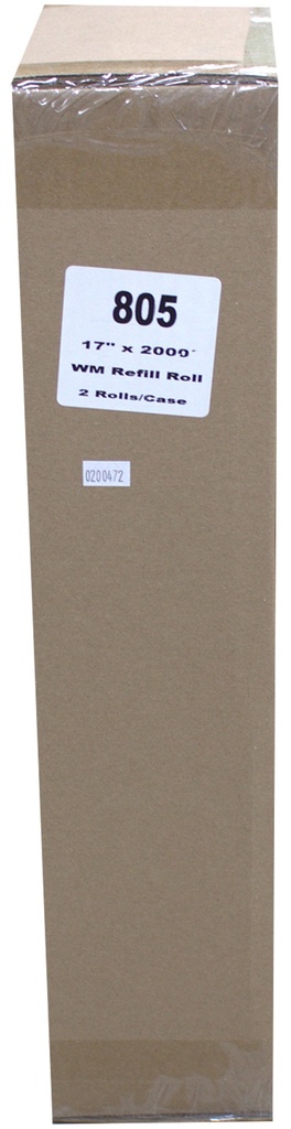 805, 17” PVC Refill Rolls (2 RL) WrapMaster