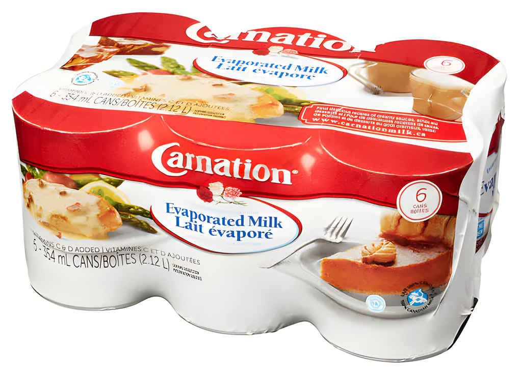 Evaporated Milk (6x354 mL) Carnation