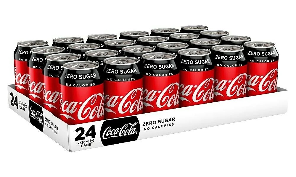 Coke - Zero Sugar (24x355 mL) Coca-Cola