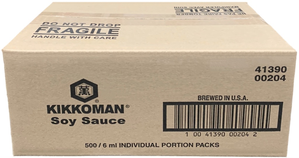 Portion Soy Sauce (500x6 mL) Kikkoman