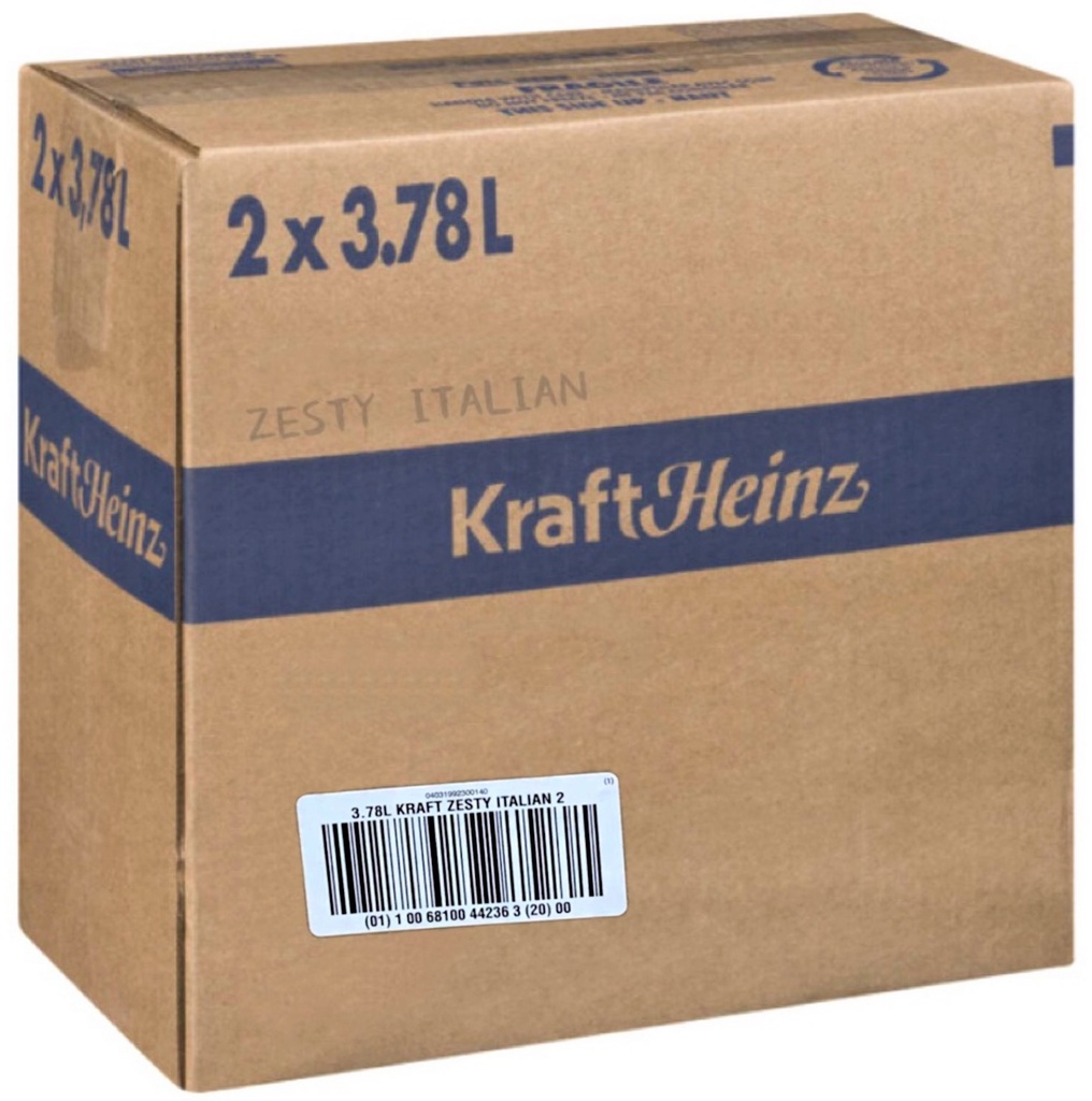 Zesty Italian (2x3.78 L) Kraft Heinz
