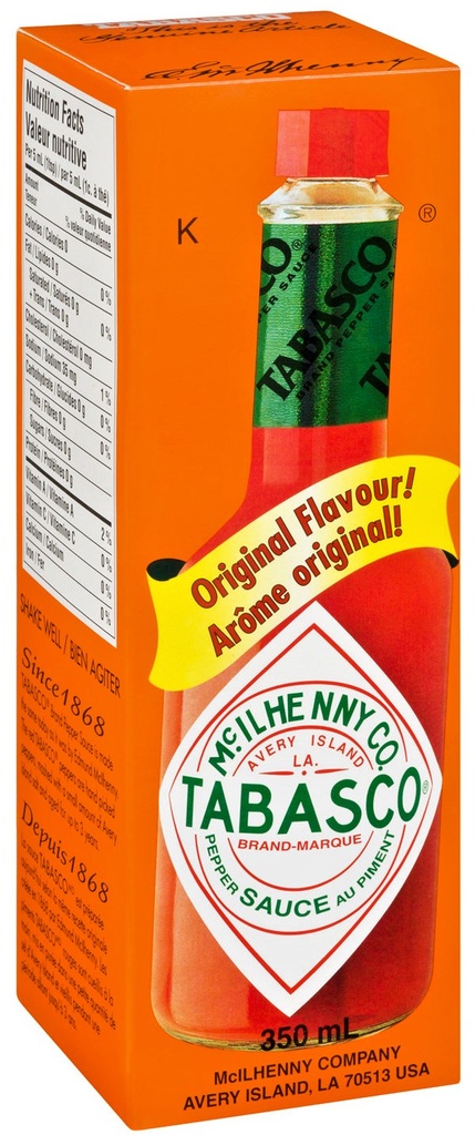 Tabasco Pepper Sauce (350 mL) Mc.Ilhenny