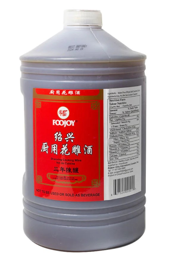 SE013, Shaoxing Cooking Wine (3 L) Foojoy
