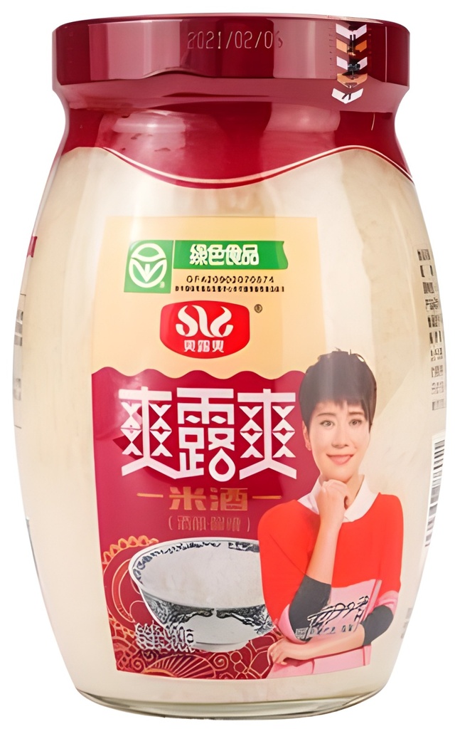Fermented Sweet Rice Wine (6X900g) Shuang Lu Shuang
