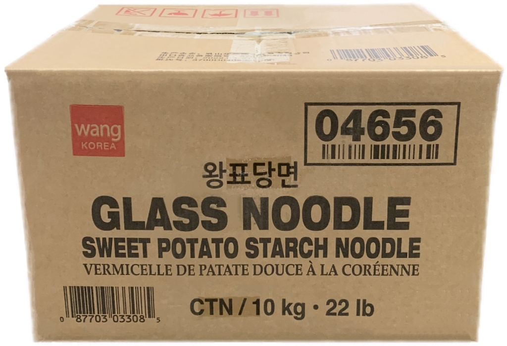 04656, Sweet Potato Starch Noodles (22 lb) Wang Korea