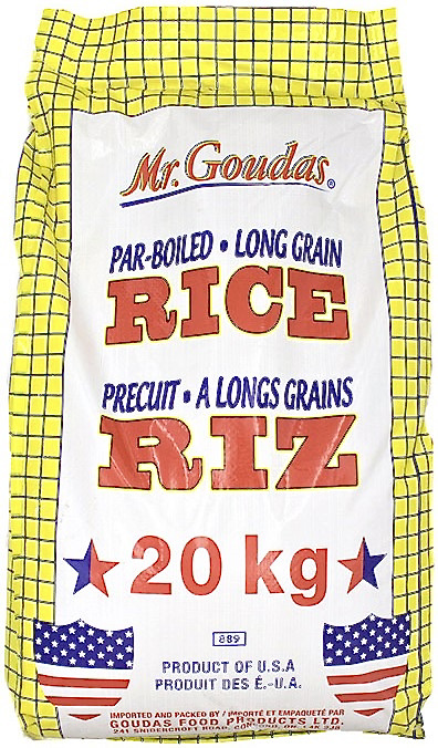 Parboiled Rice (20 kg) Mr. Goudas