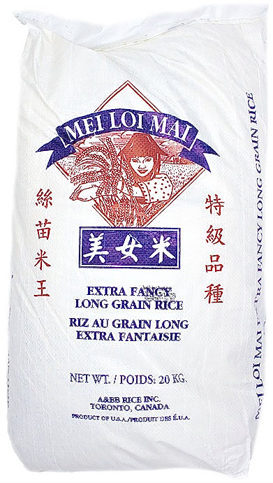 Long Grain Rice (20 kg) Mei Loi Mai