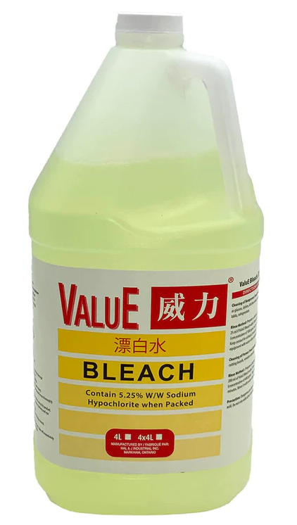 Bleach (4x4 L) Value