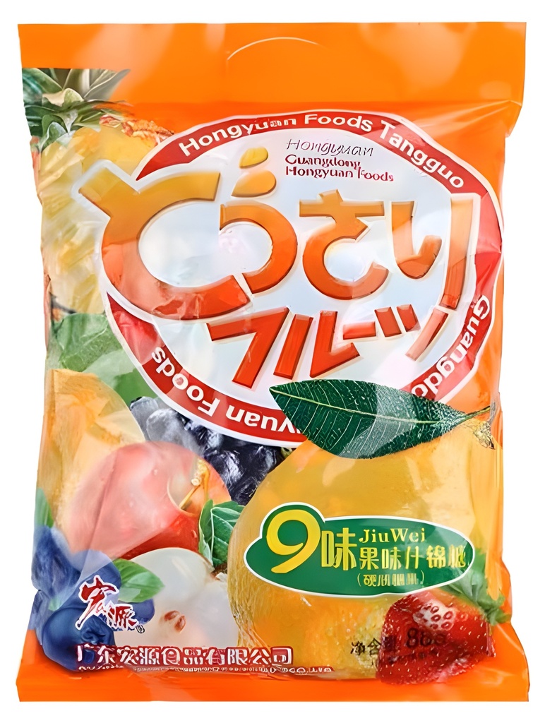 Assorted Hard Candy (30x350 g) Hong Yuan