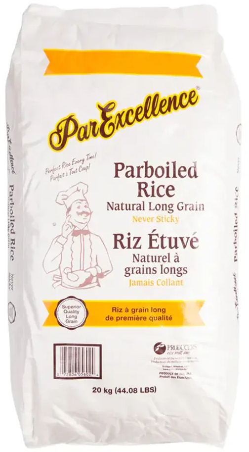 Parboiled Rice (20 kg) Par Excellence