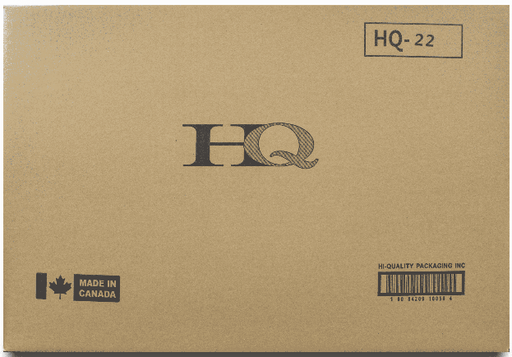 [*84125+HQ22] HQ-22, Clear Rectangular Containers (500 PC) Hi-Quality