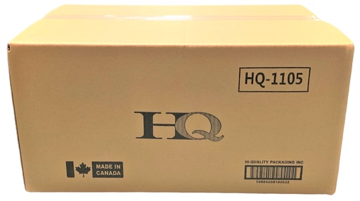 [*84115+HQ1150] HQ-1105, 5“ Clear Hinged Containers (400 PC) Hi-Quality