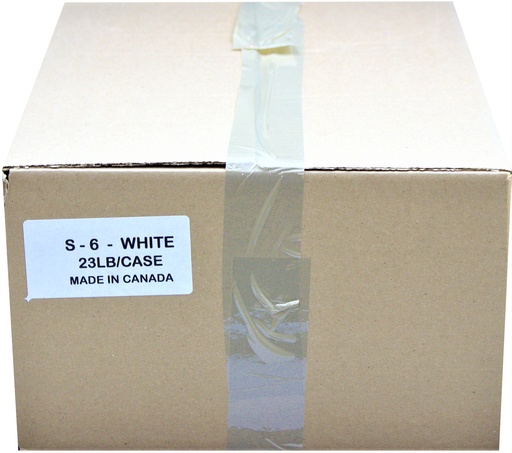 [*83201+1147] S-6 White T-Shirt Bags 20x23 (23 lb)