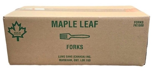 [*76217+2201] FK1000, White Forks (1000 PC) Maple Leaf
