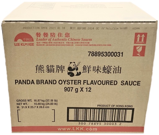 [*51402] Panda Brand Oyster Sauce (12x907 g) LKK
