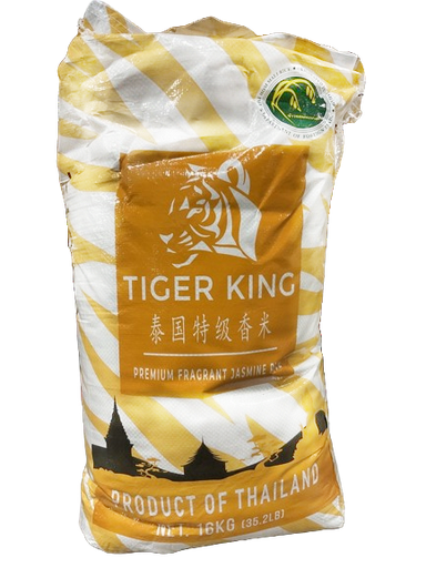 [*44301+7207@2] Jasmine Rice (16 kg) Tiger King